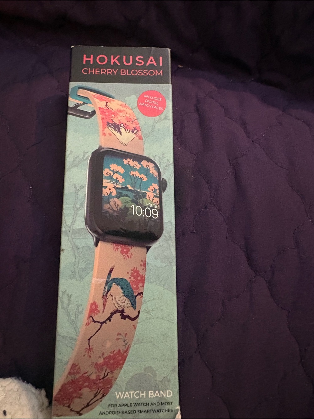Cherry Blossom Pink Watch Band for Apple Watch and Android Watches